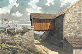 Eric Sloane - Chester County Barn Bridge