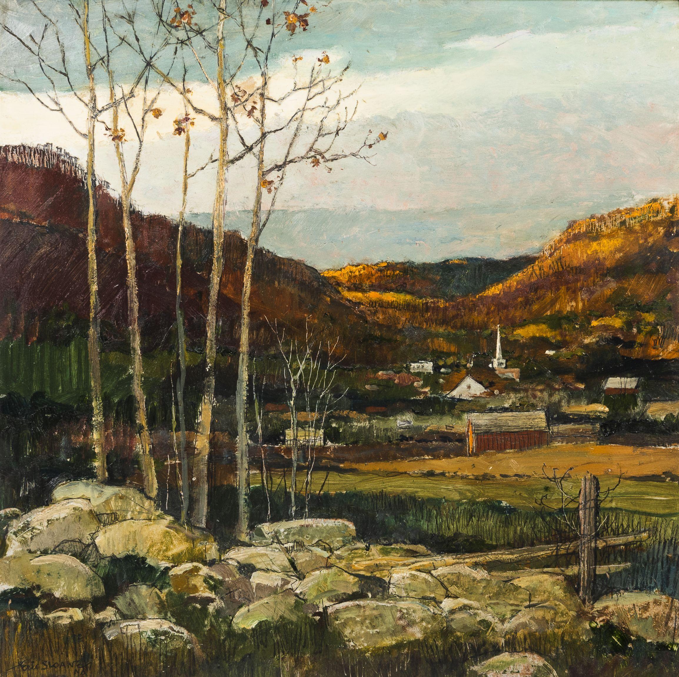 Eric Sloane - November Sunset