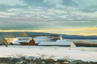 Eric Sloane - Winter Sky