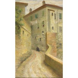 Eric Wilson - Australian Street In Siena