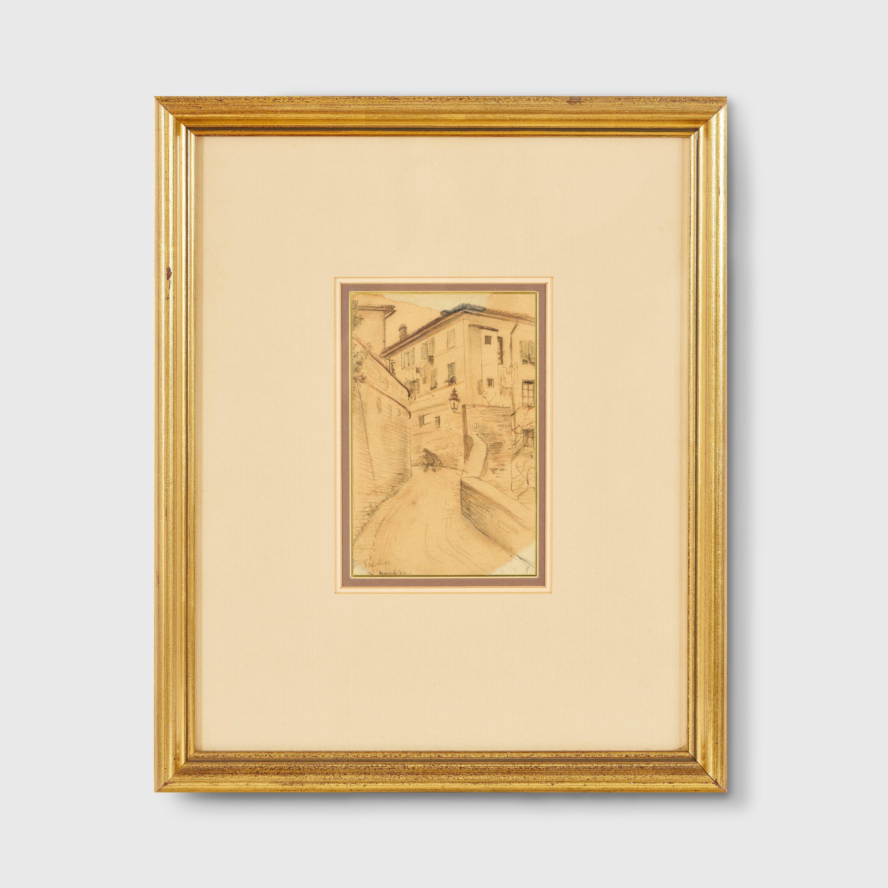 Eric Wilson - Study for \'Street in Siena\', 1930