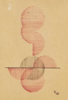 Erich Borchert - Rote Kreise