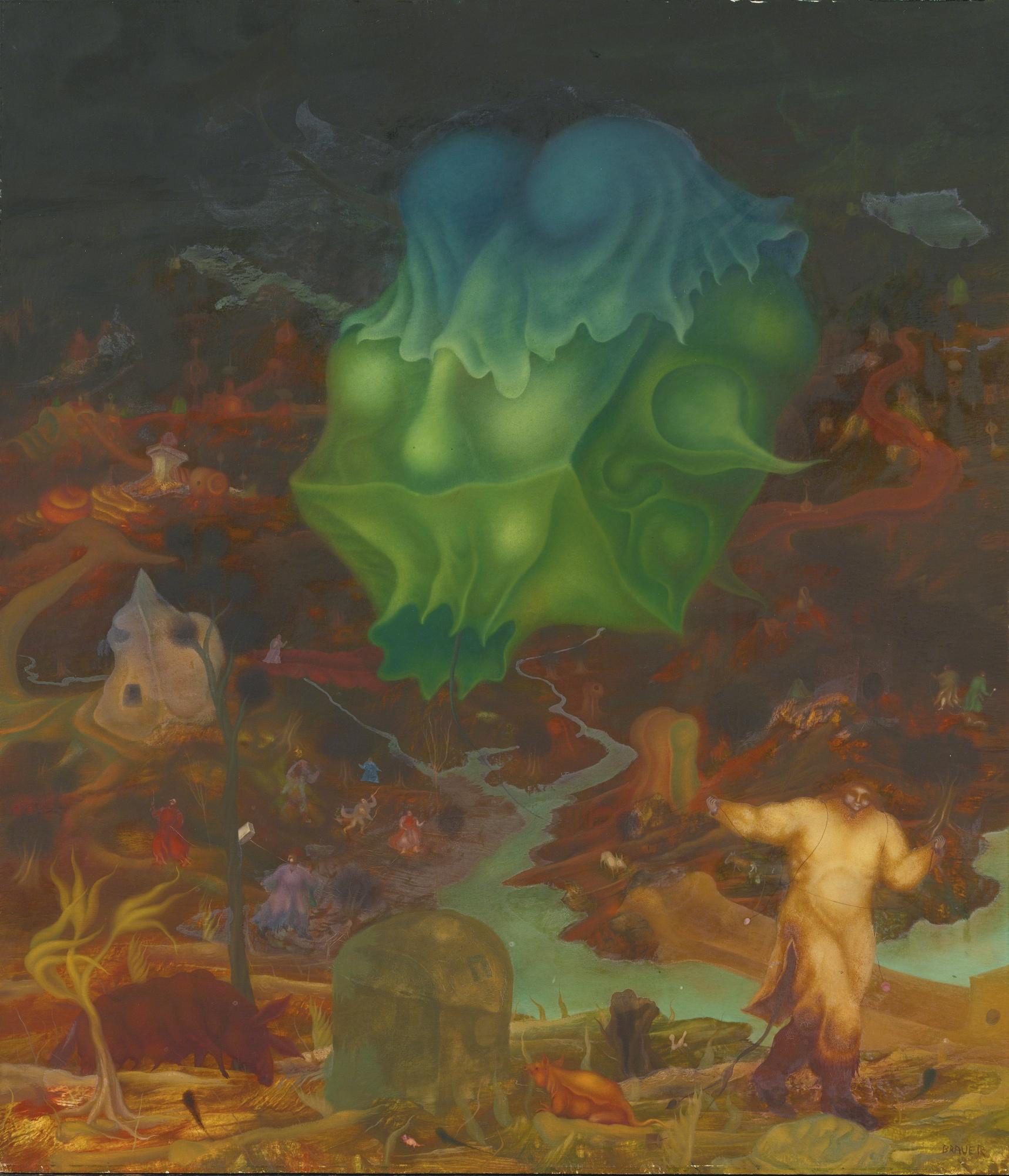 Erich Brauer - Papier Drachen