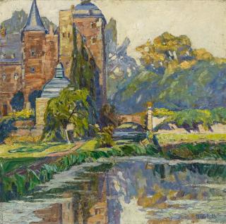 Erich Freiherr von Perfall - Schloss Myllendonk bei Mönchengladbach