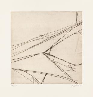 Erich Hauser - 2 Bll.: Ohne Titel