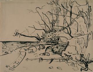 Erich Heckel - Am Strand von Osterholz.