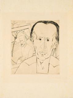 Erich Heckel - Bildnis E. G.