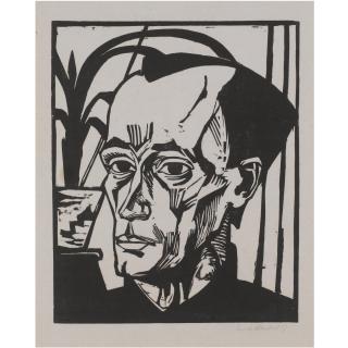 Erich Heckel - Bildnis E.H. (Dube 306 A)