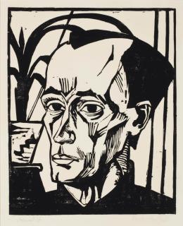 Erich Heckel - Bildnis E. H. (Rathenan 306)