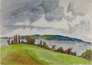 Erich Heckel - Blick auf die Flensburger Förde.