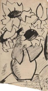 Erich Heckel - Blumen in Krug