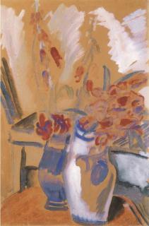 Erich Heckel - Blumenvasen