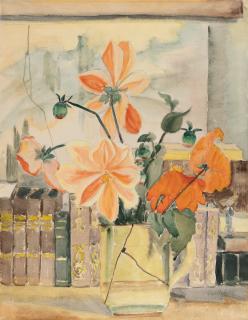 Erich Heckel - „Dahlien“