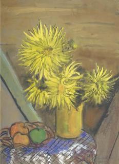 Erich Heckel - Dahlien