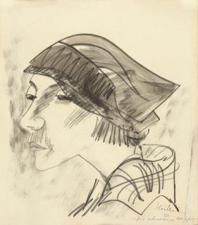 Erich Heckel - „Die schwarze Kappe“