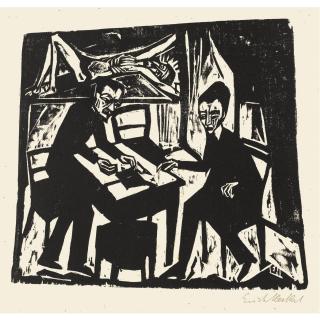 Erich Heckel - Gegner (Dube 236)