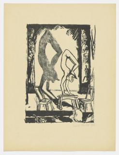 Erich Heckel - Handstand