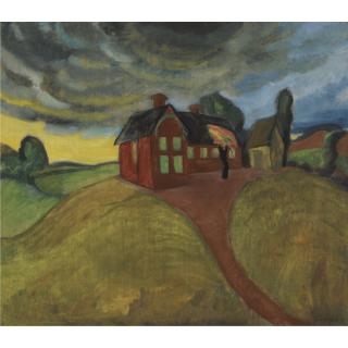 Erich Heckel - Haus Des Holzschuhmachers (The Shoemaker\'S House)