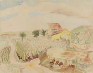 Erich Heckel - Haus im Weinberg