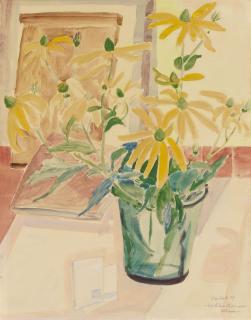 Erich Heckel - Helianthemum-Blüten