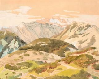 Erich Heckel - Im Hochgebirge