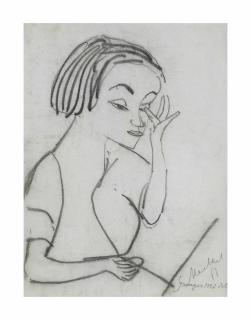 Erich Heckel - Junges Mädchen