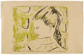 Erich Heckel - Krankes Kind (Dube L47)