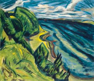 Erich Heckel - Küstenlandschaft (Förde Gegen Westen)
