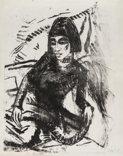 Erich Heckel - Mädchen.
