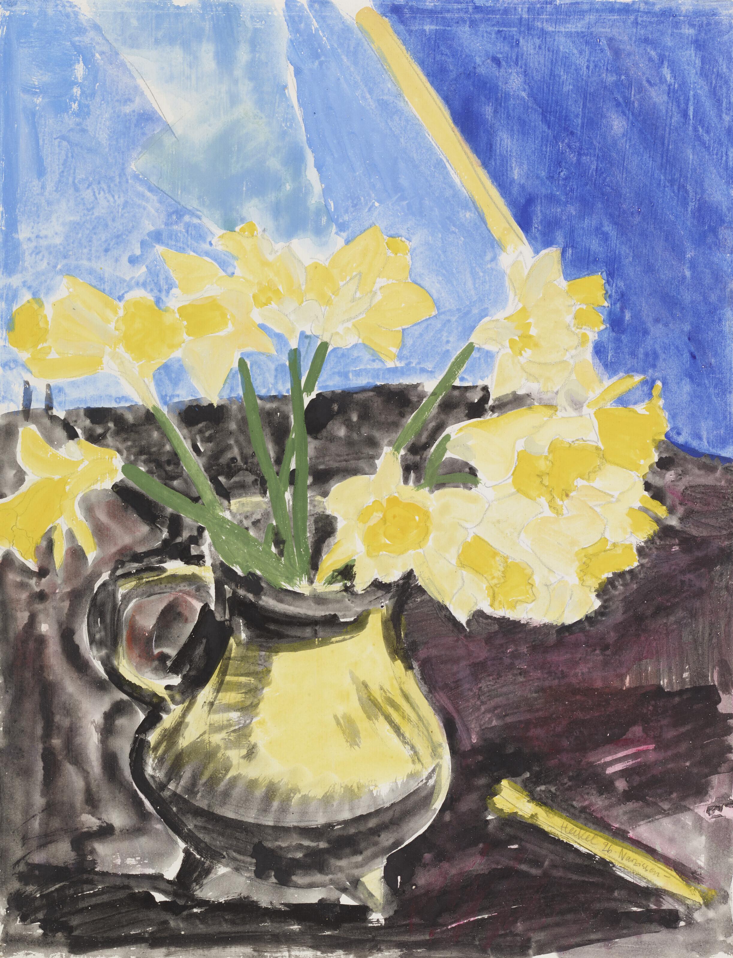 Erich Heckel - Narzissen