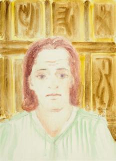 Erich Heckel - »Pianistin«.