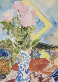 Erich Heckel - Rosen (Roses)
