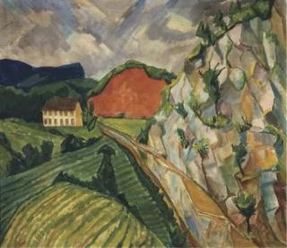 Erich Heckel - Roter Steinbruch