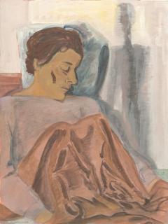 Erich Heckel - „Schlafende Frau“ (Sidi Heckel)