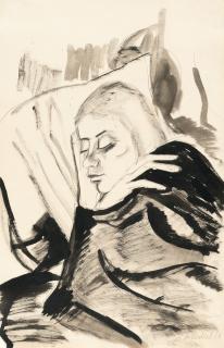 Erich Heckel - Schlafende (Sidi Heckel)