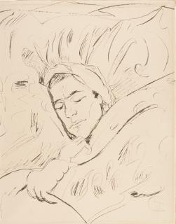 Erich Heckel - „Schlafende.“