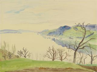 Erich Heckel - See nach Osten