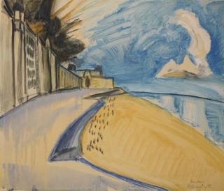 Erich Heckel - Strand In Ostende (Beach In Ostend)