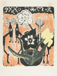 Erich Heckel - Tulpen.