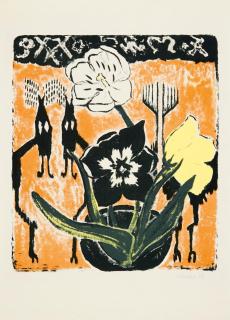 Erich Heckel - Tulpen