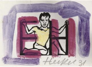 Erich Heckel - Vignette (Dube 351)