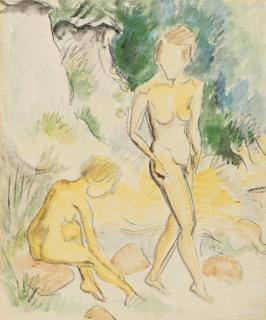 Erich Heckel - Vorm Kliff