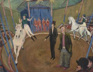 Erich Heckel - Weisse Zirkuspferde