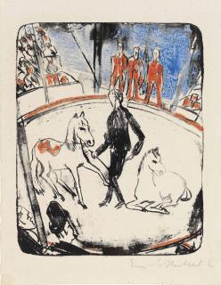 Erich Heckel - Zirkus (D. 267 b.1.II)