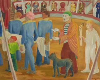 Erich Heckel - Zirkusszene