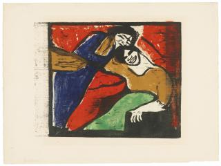 Erich Heckel - Zwei ruhende Frauen