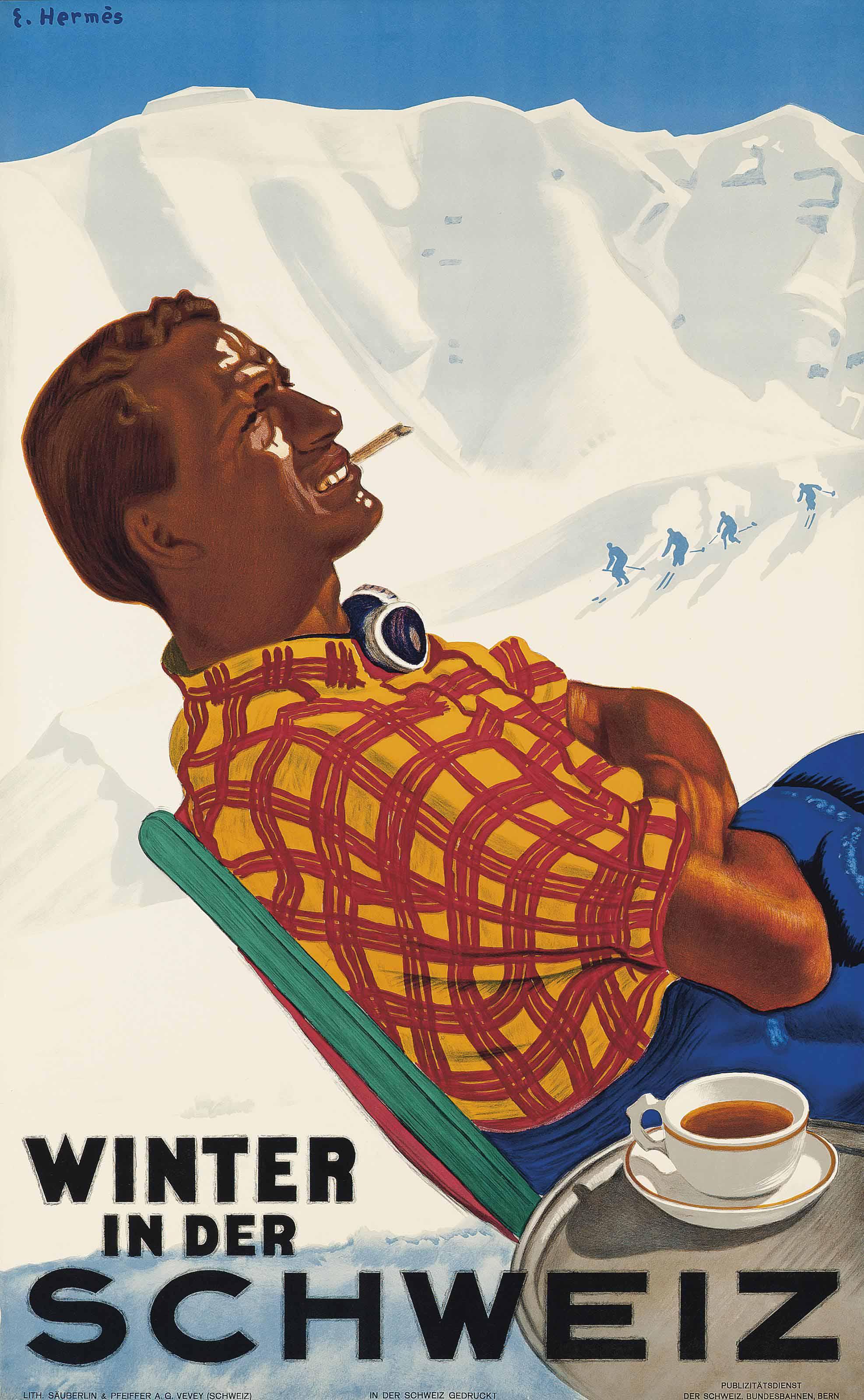 Erich Hermès - Winter In Der Schweiz