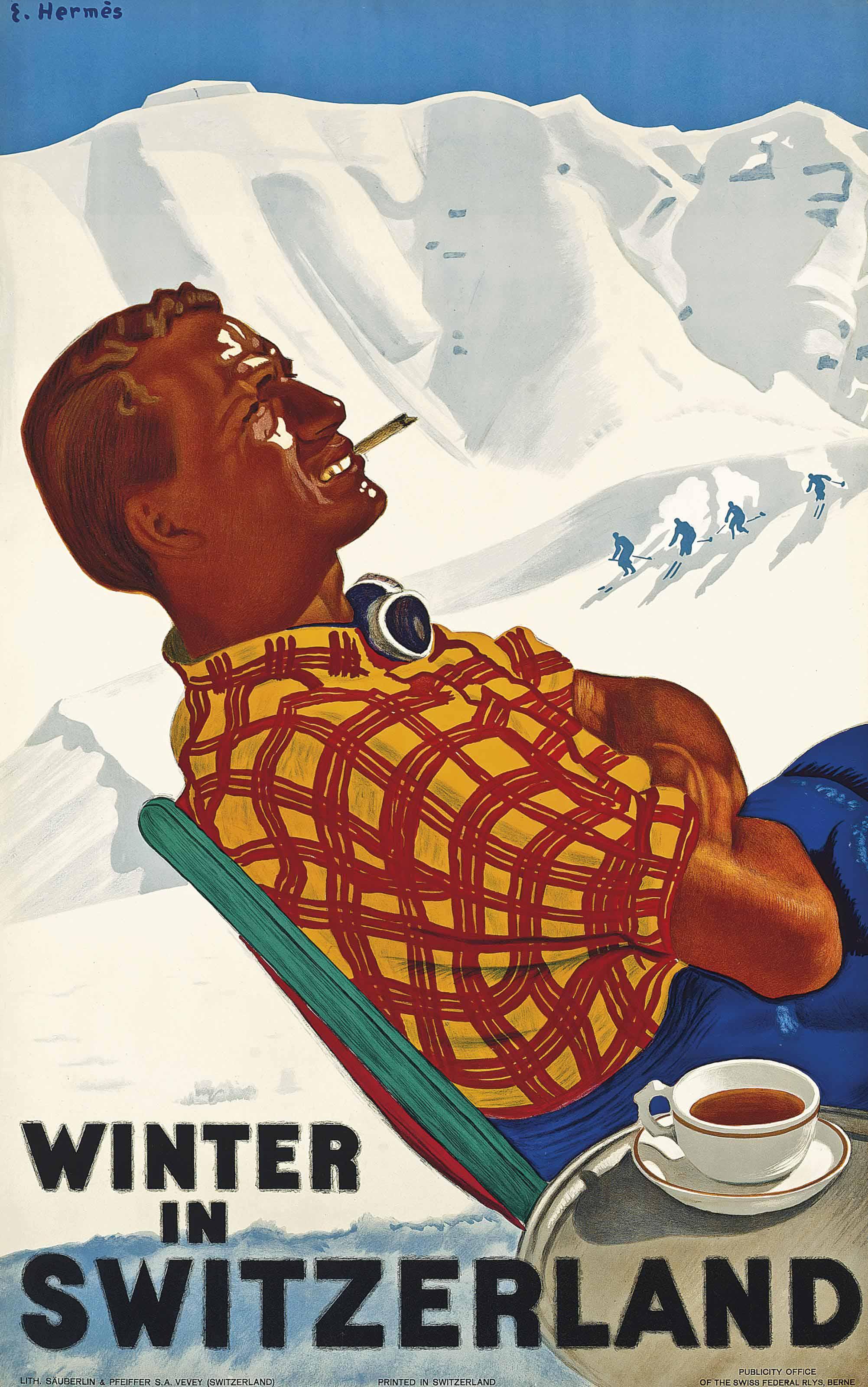 Erich Hermès - Winter In Switzerland