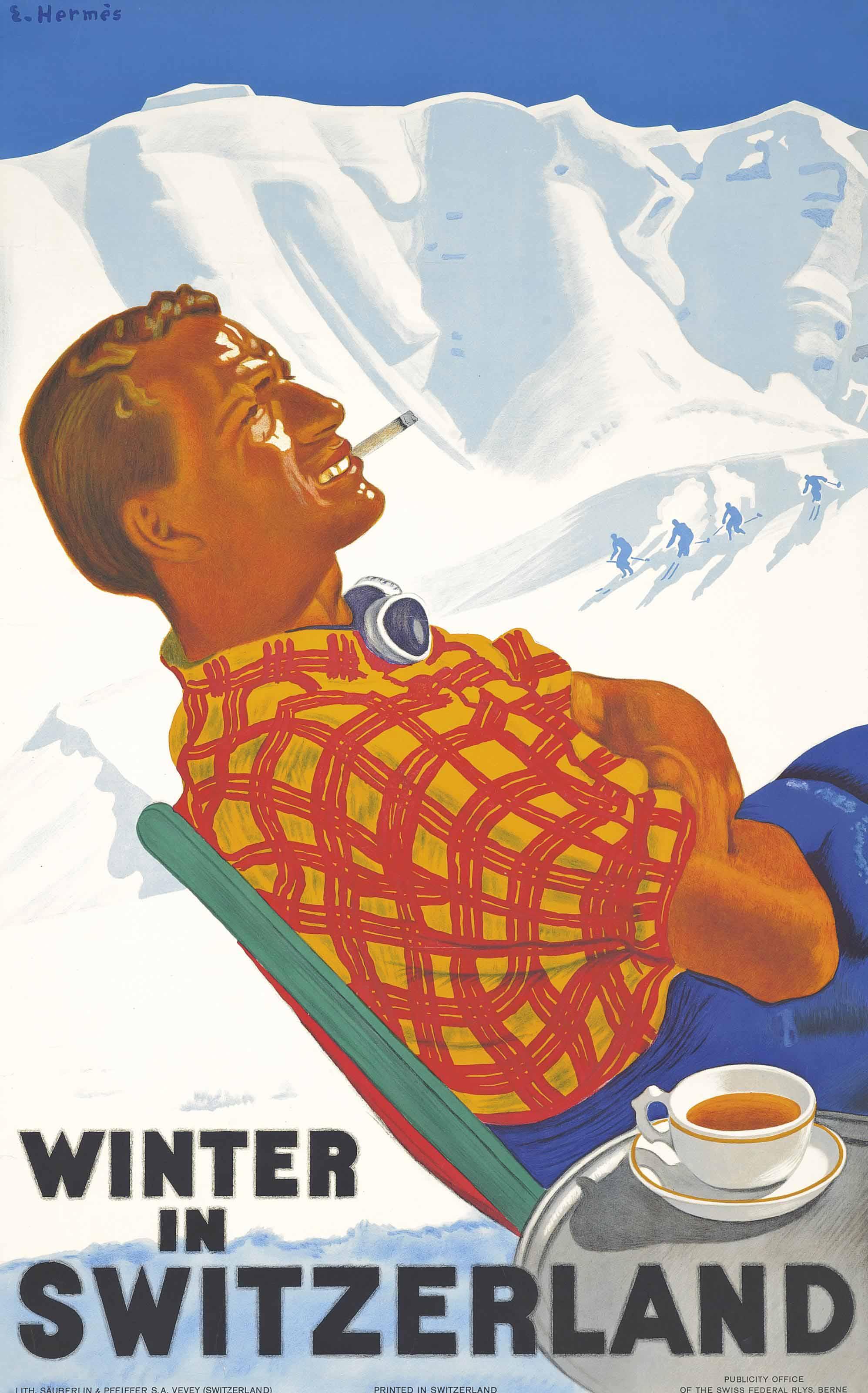 Erich Hermès - Winter In Switzerland