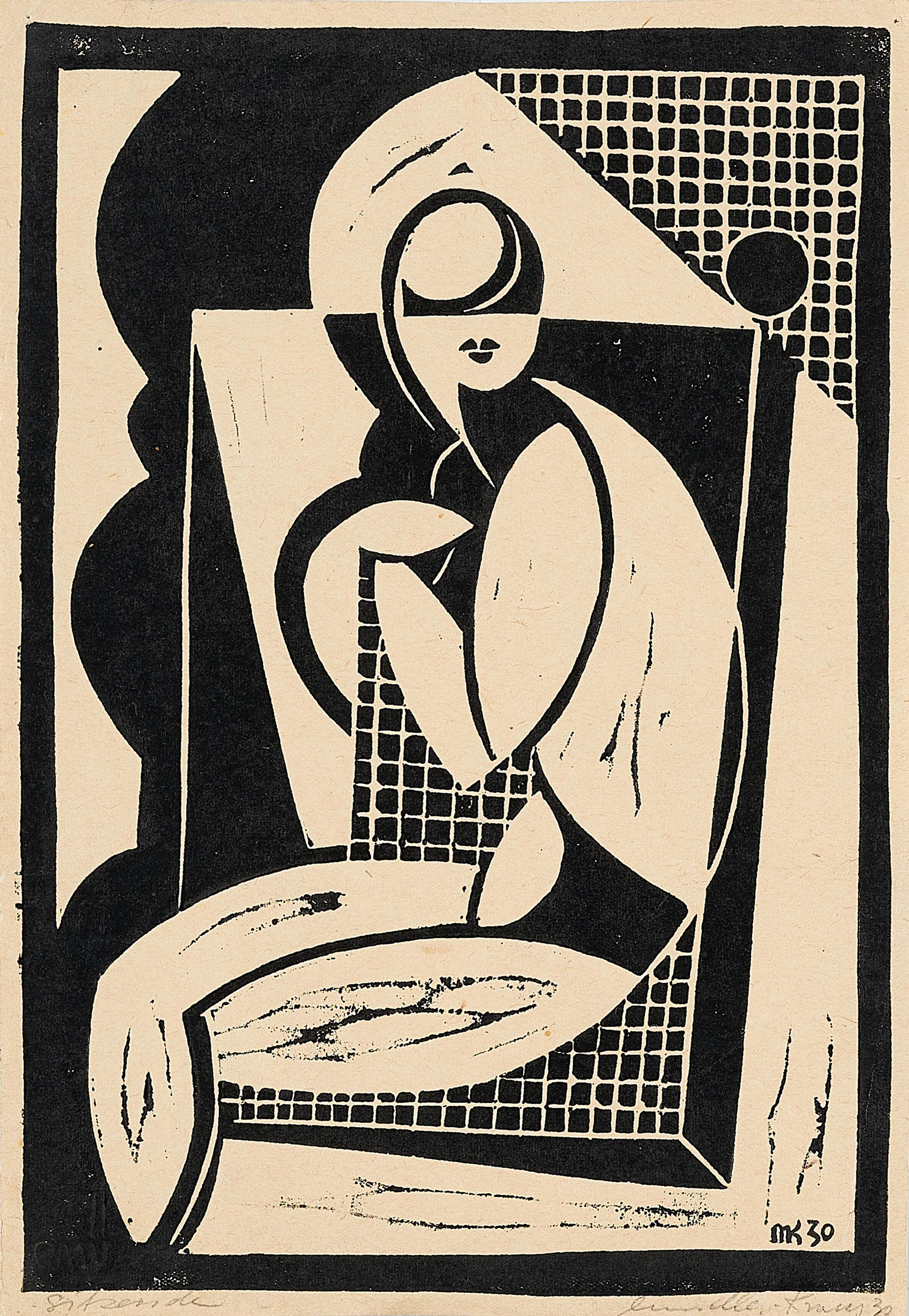 Erich Mueller-Kraus - Sitzende.